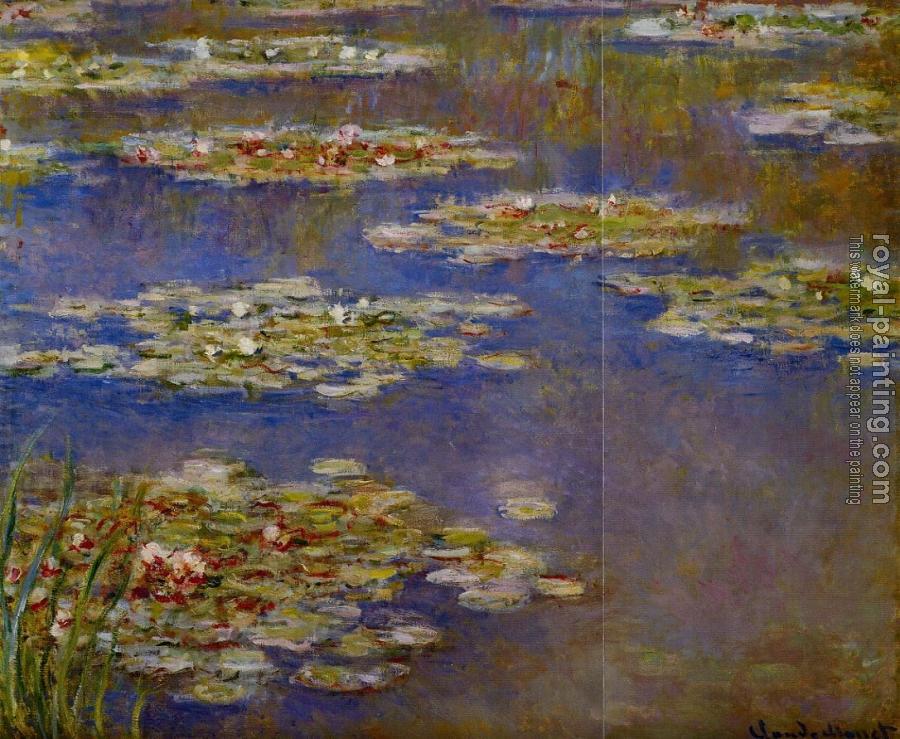 Claude Oscar Monet : Water Lilies XLVIII